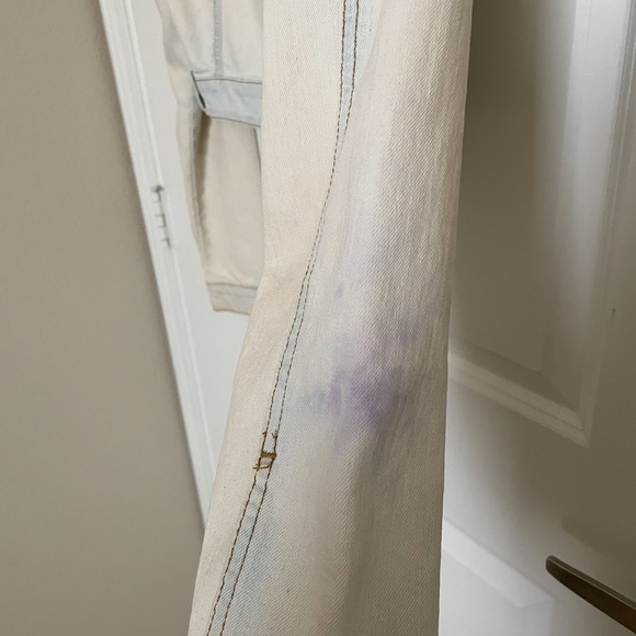 Cropped hooded jean jacket - Picture 4 of 4